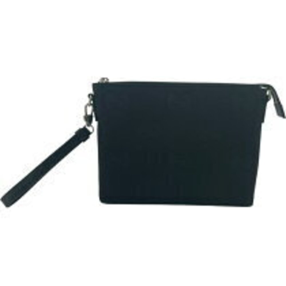 Gucci GG Canvas Jumbo Bag Clutch Black
